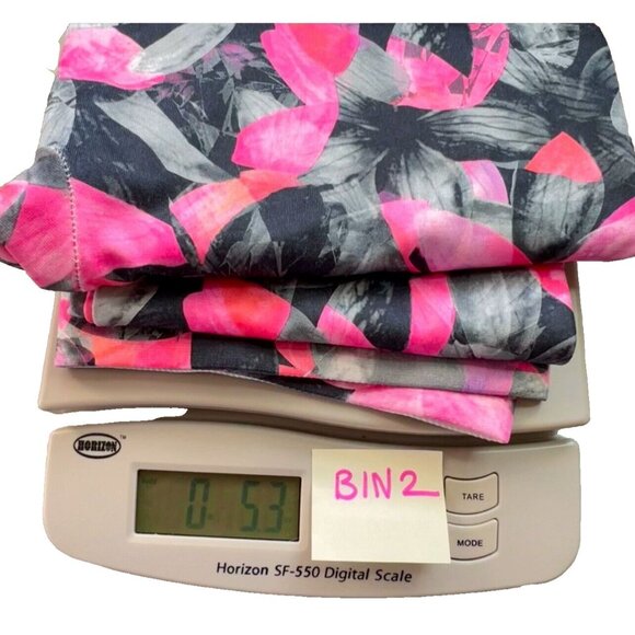 No Boundaries - Grey, Pink All Over Floral Print Leggings L - Picture 10 of 10